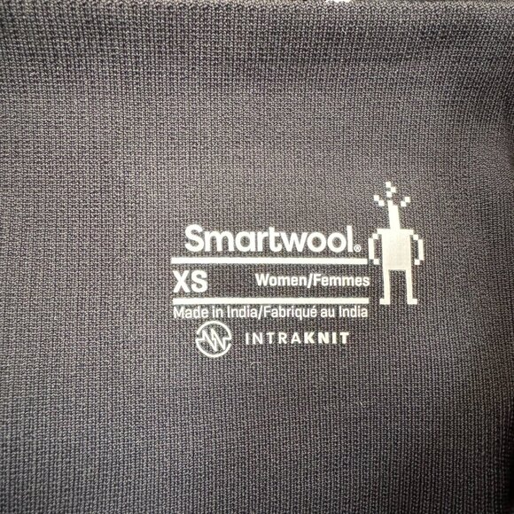 NWT Smartwool Intraknit Merino Sport Fleece Leggings Black Womens XS - Picture 4 of 9